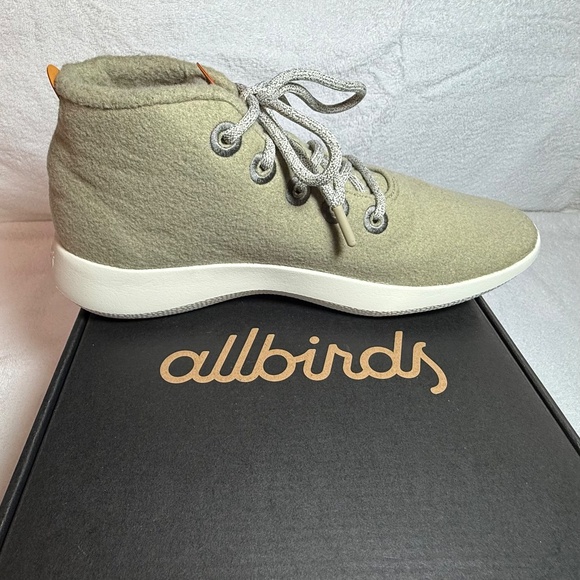 Allbirds Men’s Wool Runner-up Mizzle NEW – Khaki - Picture 8 of 8